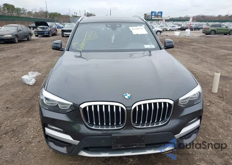2018 BMW X3 xDrive30I из США, поврежденный, VIN 5UXTR9C51JLD61916